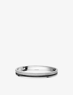 Boucheron Quatre Black Edition Small 18ct White Gold 0.78ct Brilliant-Cut Diamond Bracelet