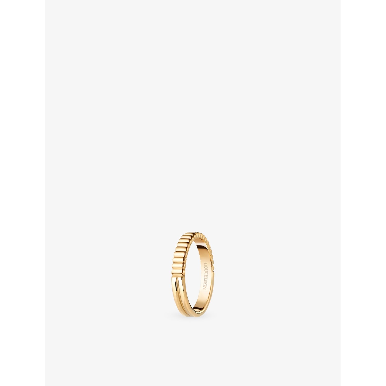 Quatre Radiant Edition 18ct Yellow-Gold Wedding Band - K