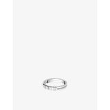 Quatre Radiant Edition 18ct White-Gold Wedding Band - K