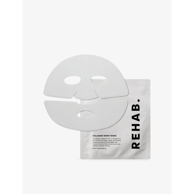 REHAB collagen sheet mask set of three, imported from the UK
