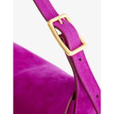 Balenciaga Clicca medium leather shoulder bag with gold-tone hardware (British brand)