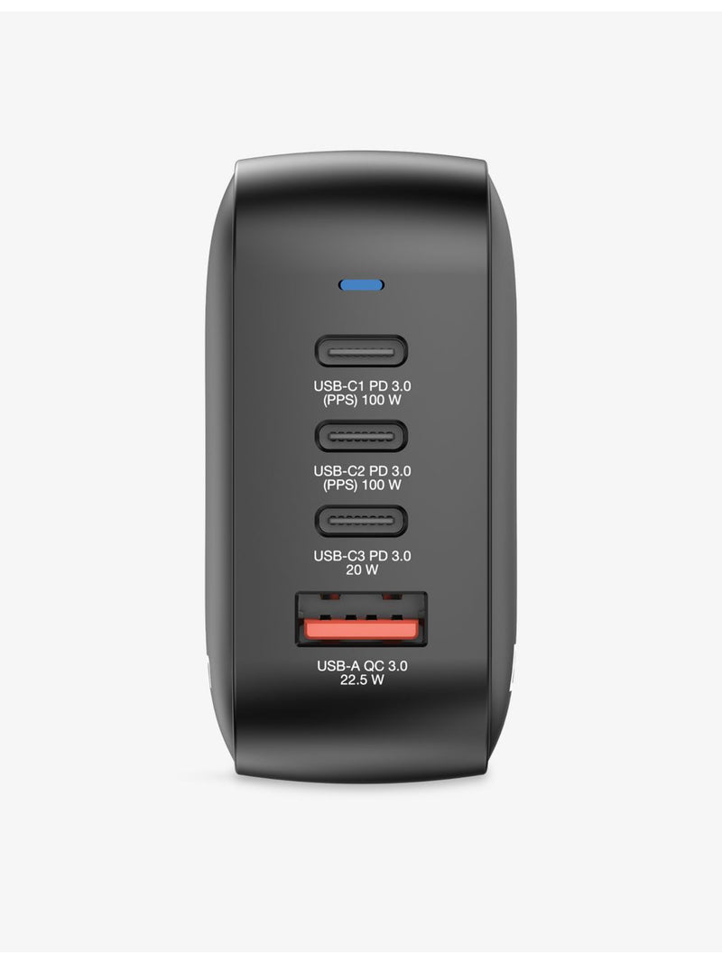 Verbatim GaN wall charger 100W 4-port - British product