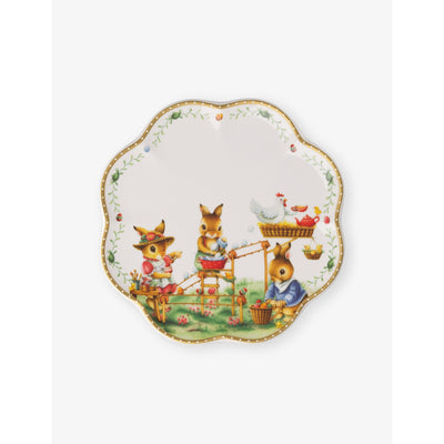selfridges Villeroy & Boch Annual Easter Edition Porcelain Plate 223mm- Buy online at McGrocer