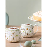 Villeroy & Boch Easter Delight porcelain mug set, imported from the UK