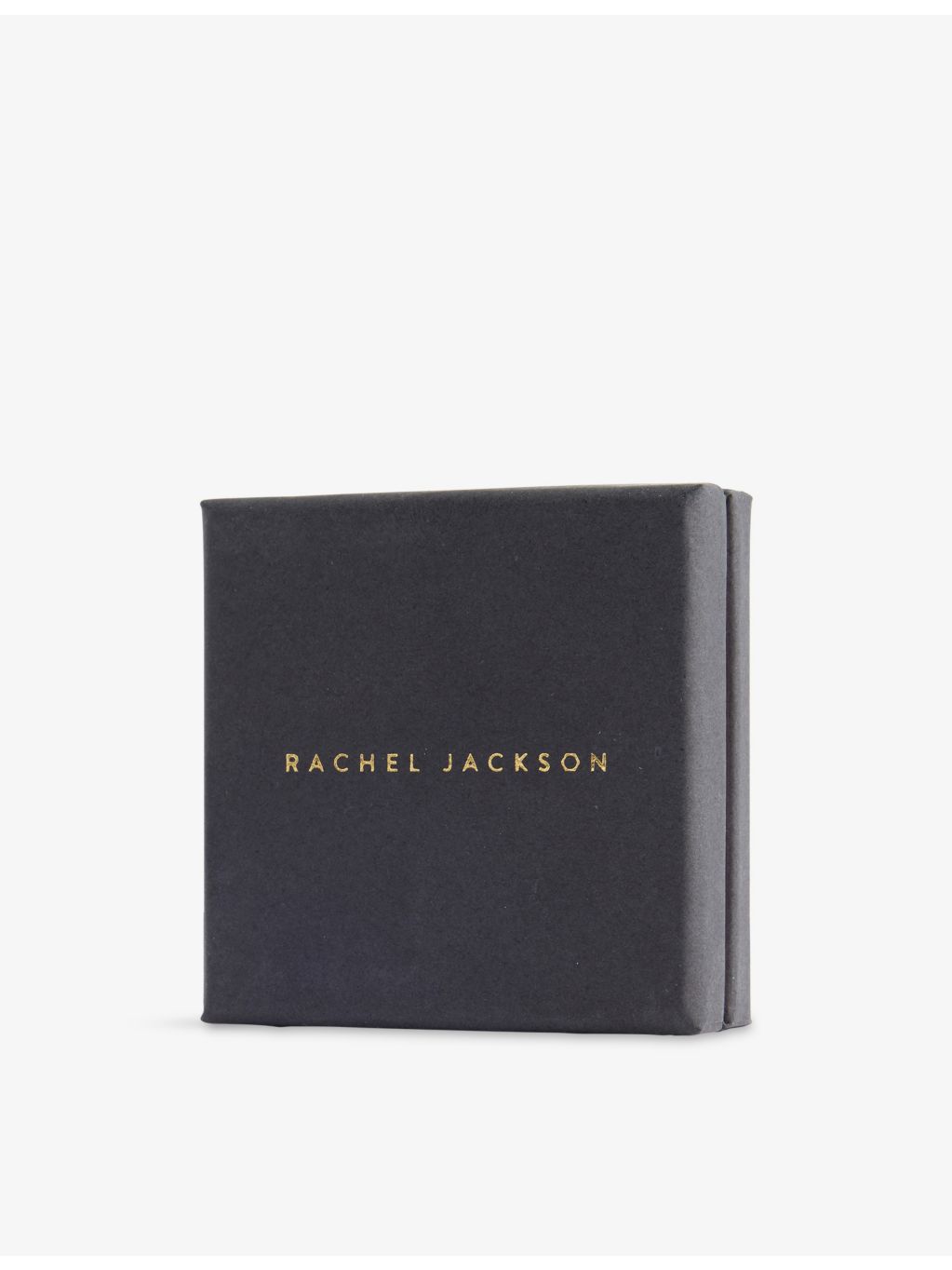 Rachel Jackson amazonite T-Bar huggie earrings, 18ct gold-plated, UK version