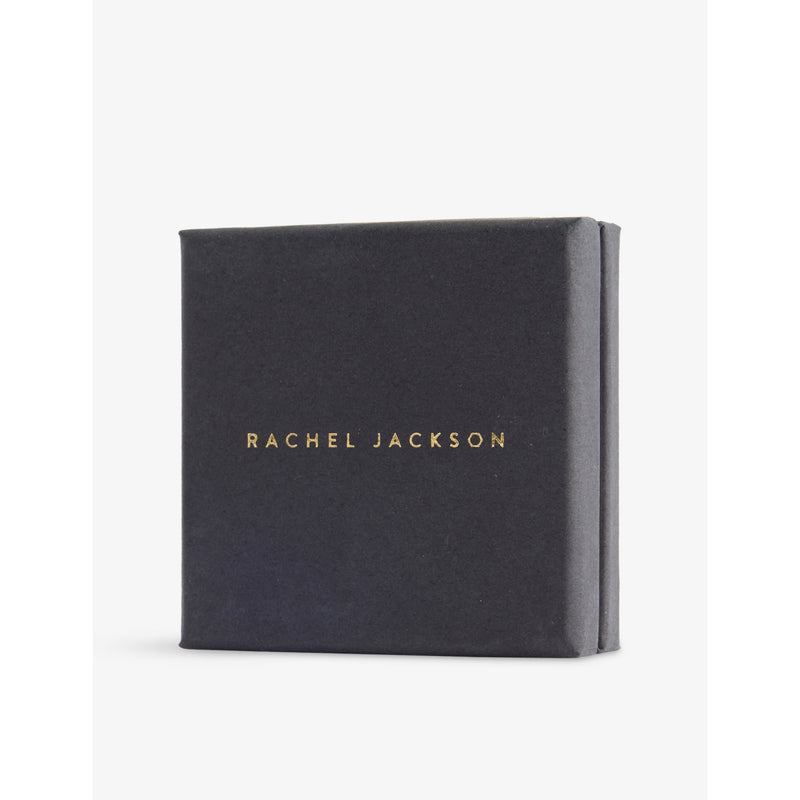 Rachel Jackson amazonite bracelet 18ct gold-plated sterling silver, UK version
