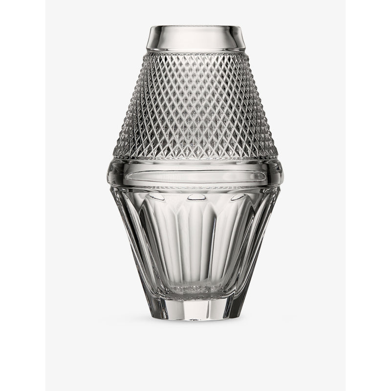 Waterford Mastercraft crystal vase 18cm (British brand)