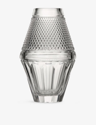 Waterford Mastercraft crystal vase 18cm (British brand)