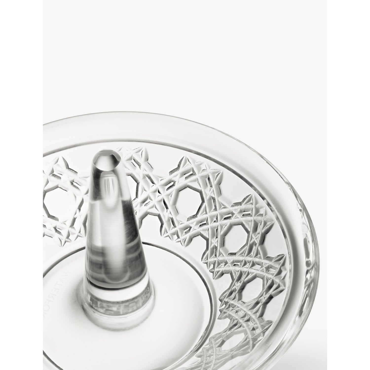 Waterford crystal ring holder Opulence 10cm (British brand)