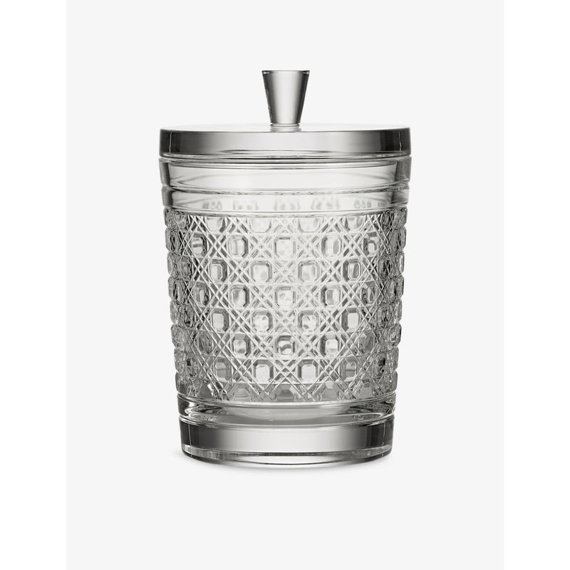Waterford Opulence crystal biscuit barrel 19cm (British brand)