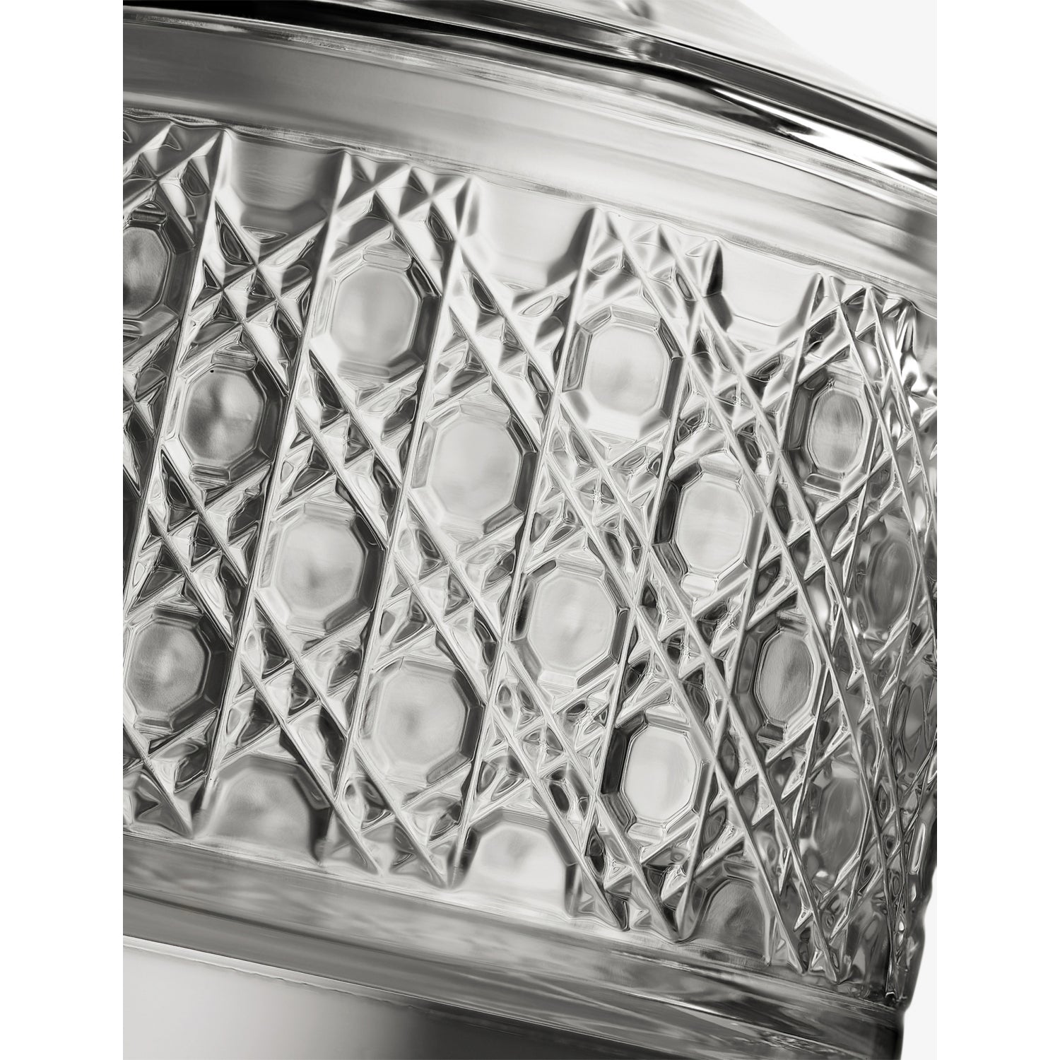 Waterford crystal decanter and tumblers three-piece set, imported from the UK