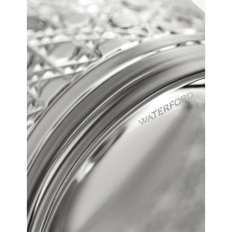 Waterford crystal decanter and tumblers three-piece set, imported from the UK