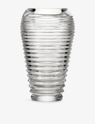 Waterford Circon crystal vase 15cm tall, UK version
