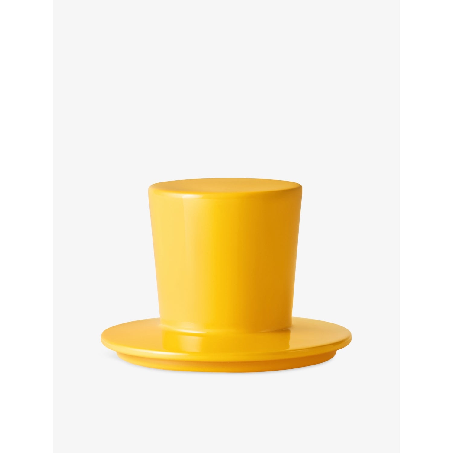 Acqua di Parma Chapeau candle lid yellow crystal 200g, UK version
