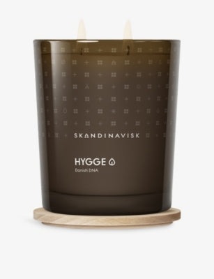 Hygge two-wick scented rapeseed wax candle 350g, UK version