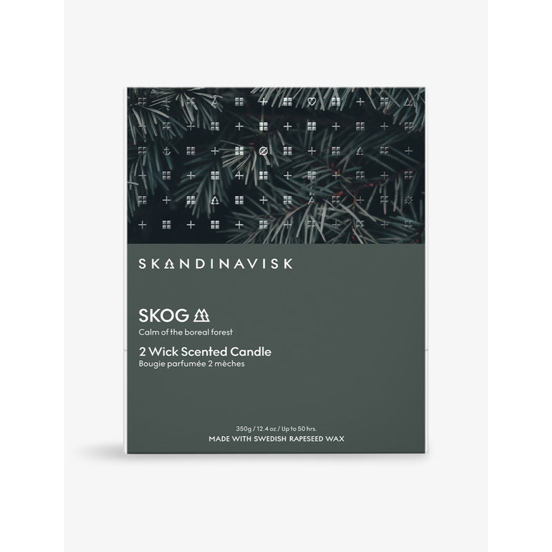 Skandinavisk Skog two-wick scented candle 350g - British product