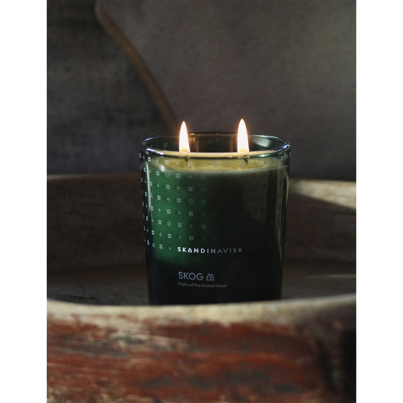 Skandinavisk Skog two-wick scented candle 350g - British product