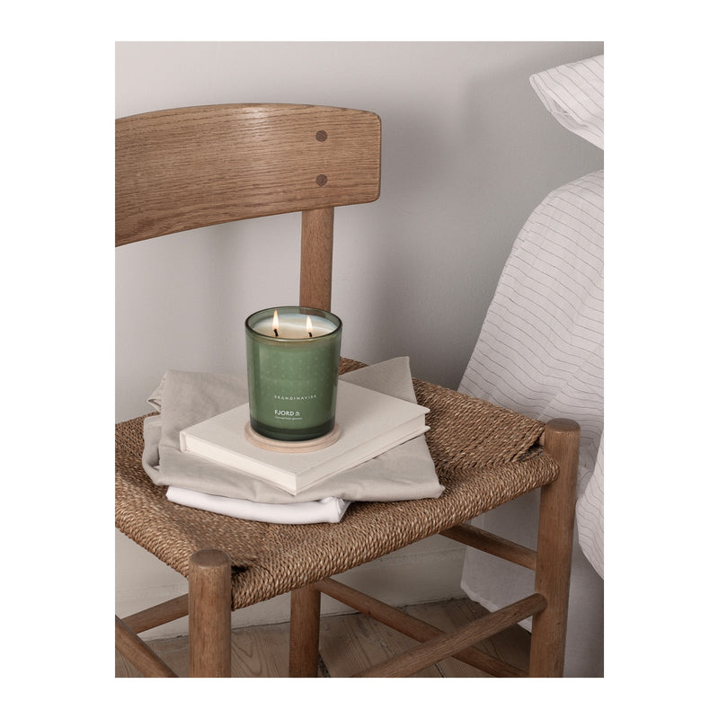 Skandinavisk Fjord two-wick scented candle 350g, imported from the UK