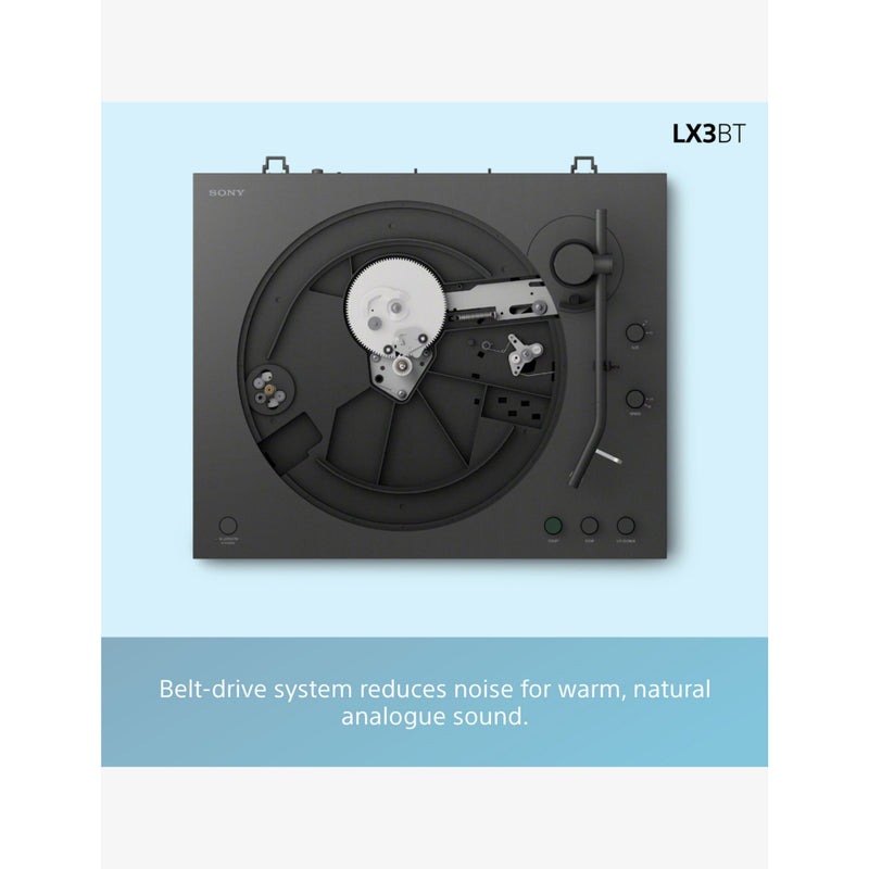 Sony PS-LX3BT Bluetooth turntable, imported from the UK