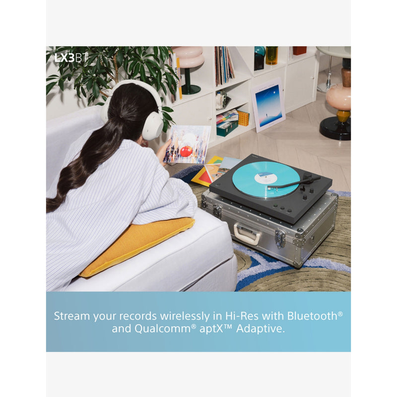 Sony PS-LX3BT Bluetooth turntable, imported from the UK