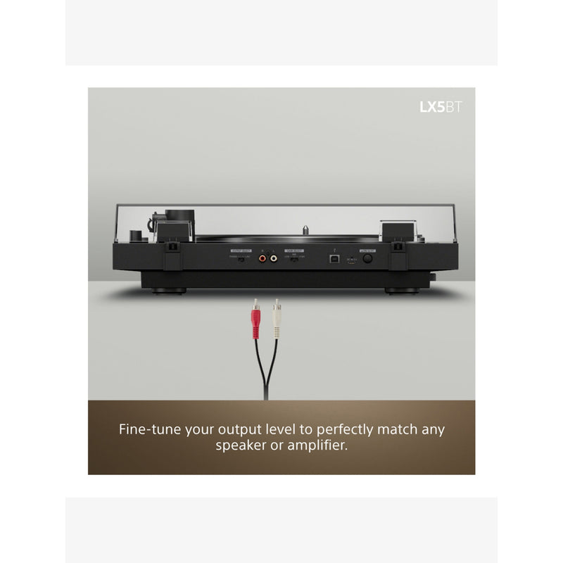 Sony PS-LX5BT automatic turntable, imported from the UK