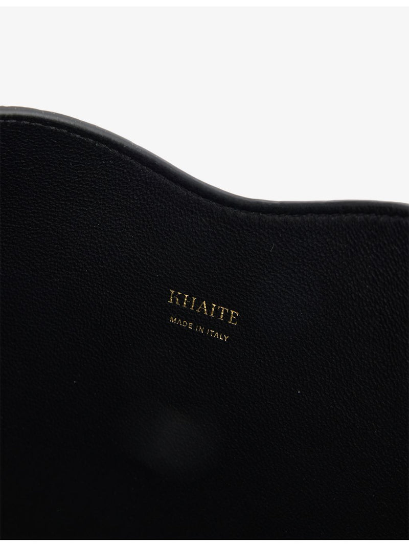 KHAITE mini python-embossed leather tote bag - British product