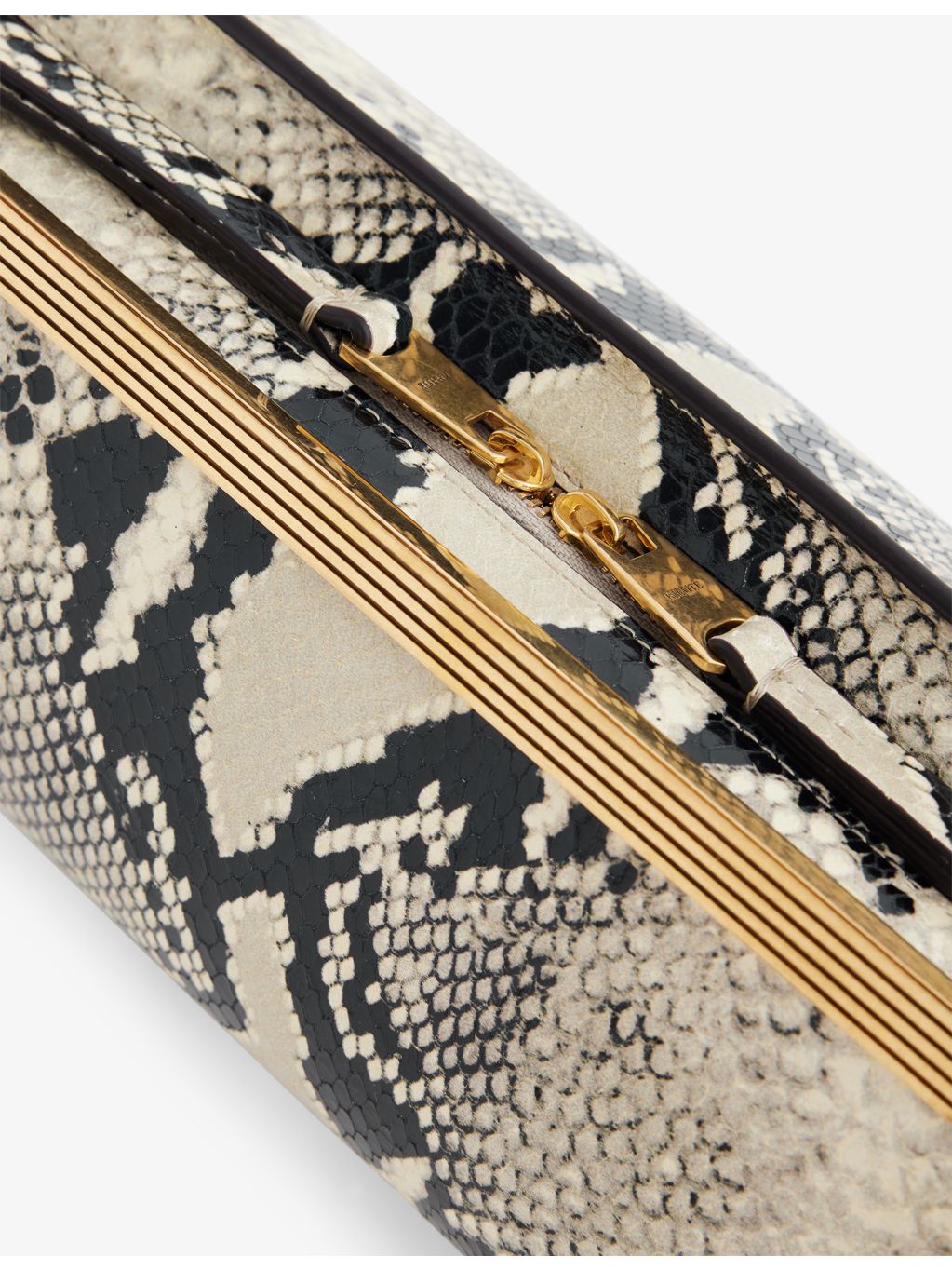 KHAITE leather clutch bag Donna 33cm, imported from the UK