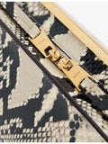 KHAITE leather clutch bag Donna 33cm, imported from the UK