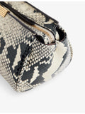 KHAITE leather clutch bag Donna 33cm, imported from the UK