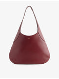 KHAITE Joan Large foil-print leather hobo bag, UK version