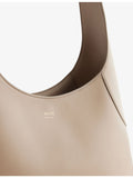 KHAITE Joan foil-print logo large hobo bag (British brand)