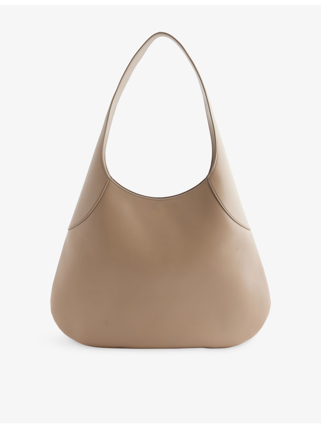 KHAITE Joan foil-print logo large hobo bag (British brand)