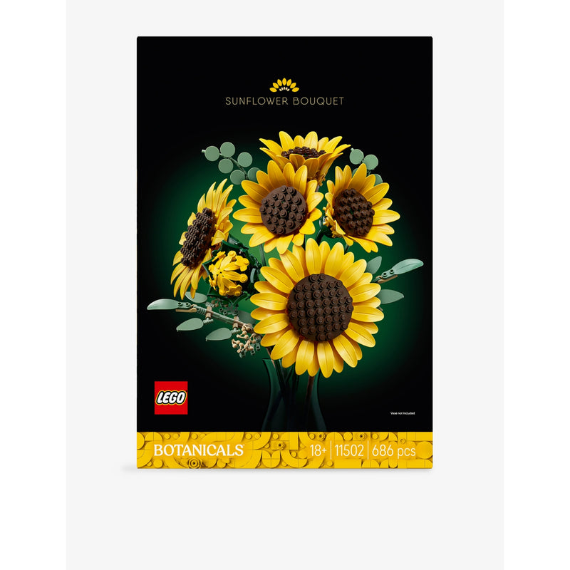 LEGO Botanicals Sunflower Bouquet 686 pieces (British brand)