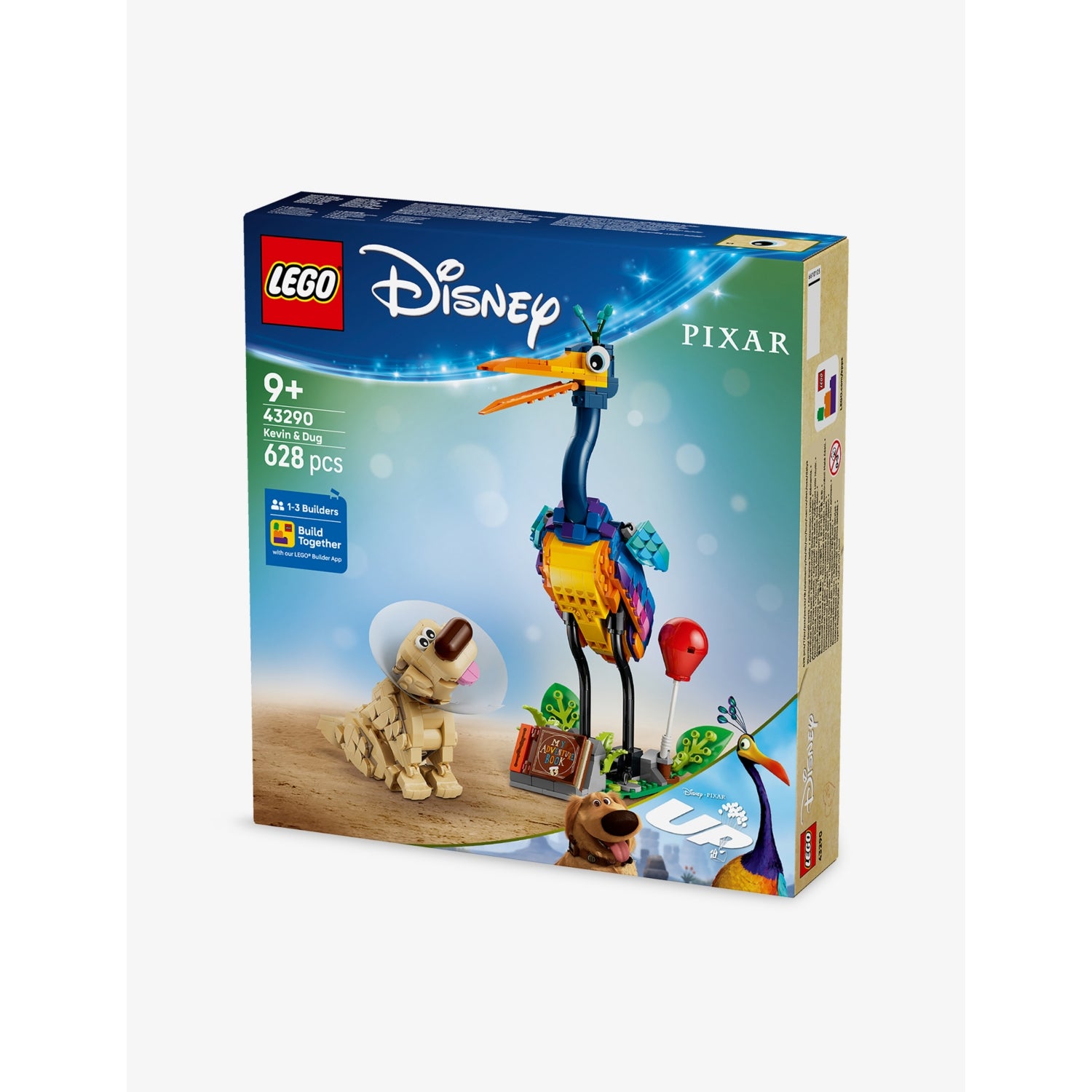 LEGO 43290 Kevin & Dug building set, 628 pieces - British product