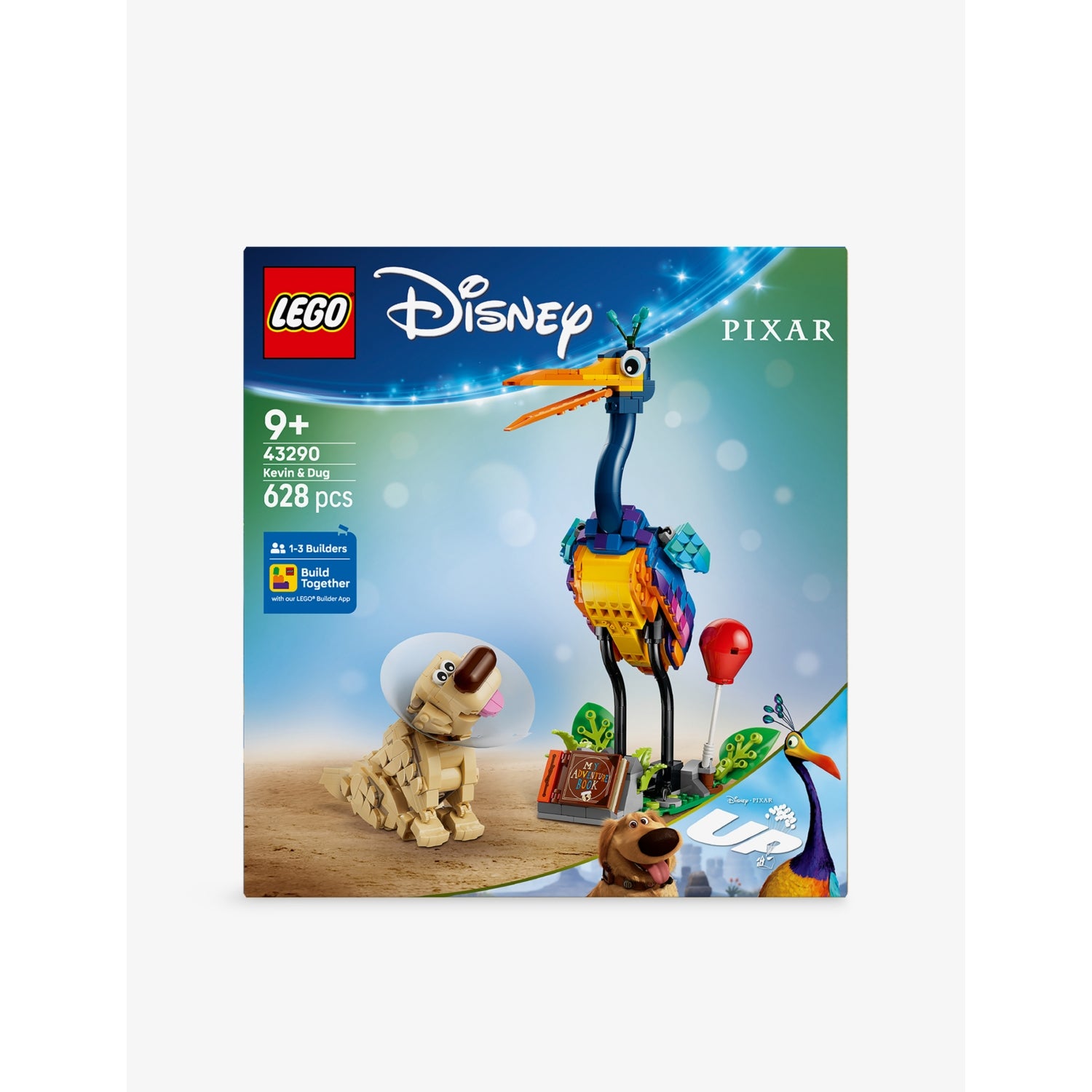 LEGO 43290 Kevin & Dug building set, 628 pieces - British product