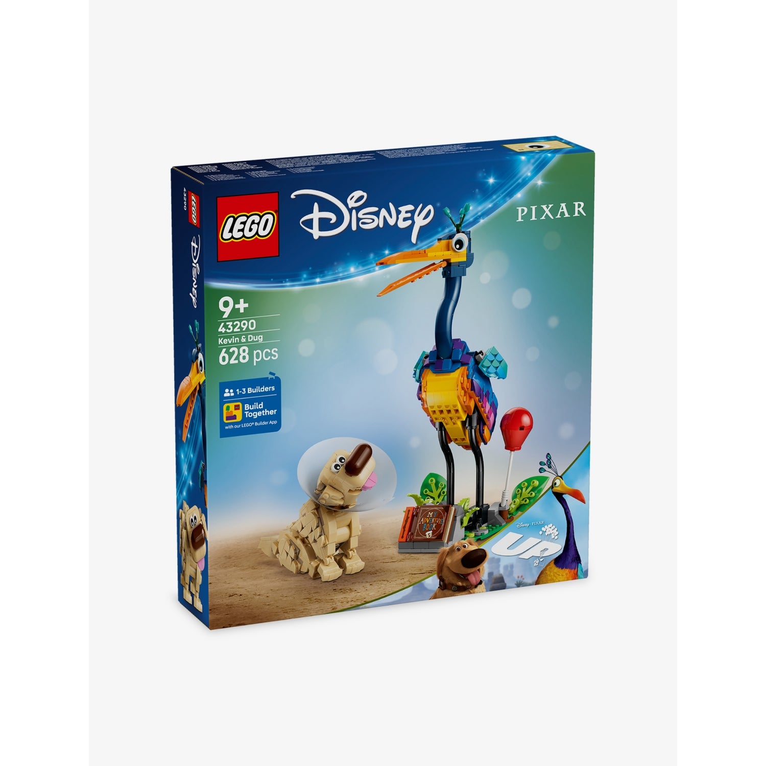 LEGO 43290 Kevin & Dug building set, 628 pieces - British product