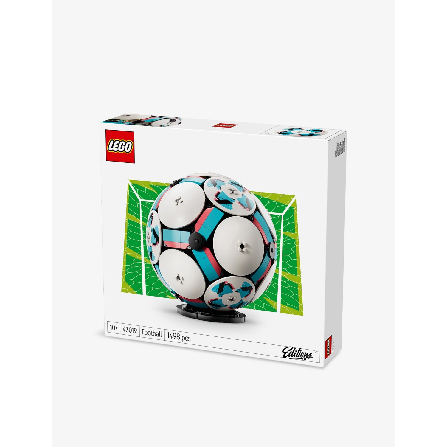 LEGO Editions 43019 football model 1498 pieces, imported from the UK