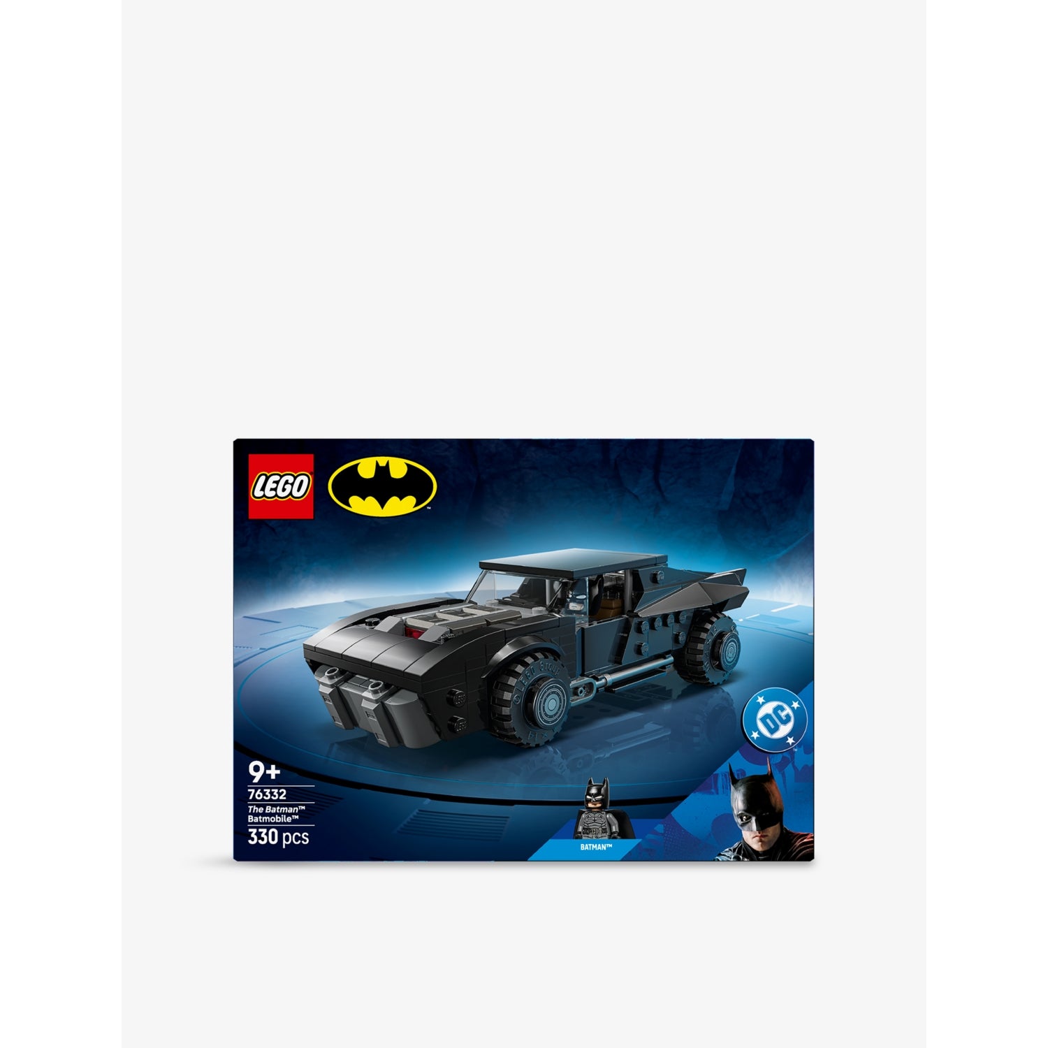 LEGO DC Batman Batmobile building set 330 pieces - British product