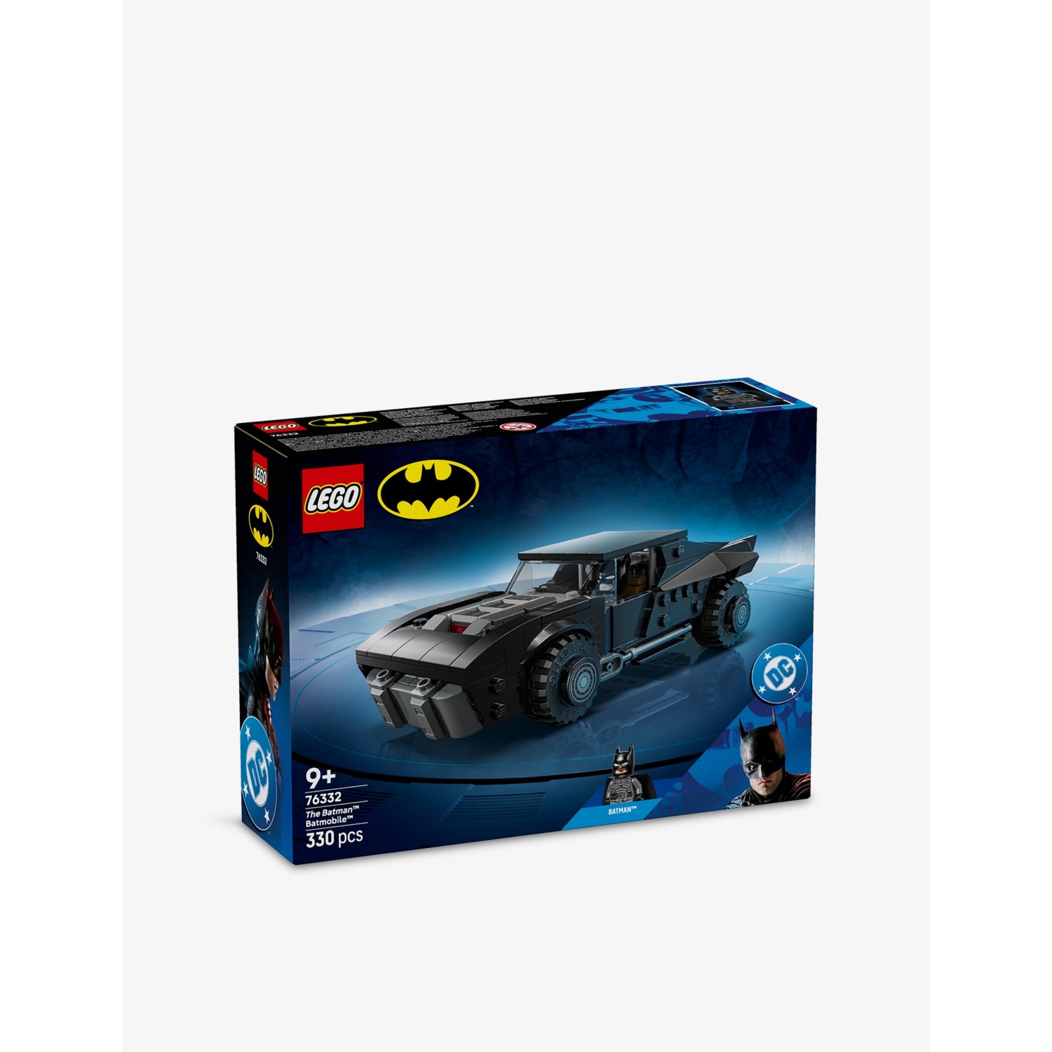 LEGO DC Batman Batmobile building set 330 pieces - British product