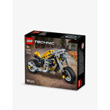 LEGO Technic yellow motorcycle toy 151 pieces (British brand)