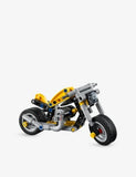LEGO Technic yellow motorcycle toy 151 pieces (British brand)