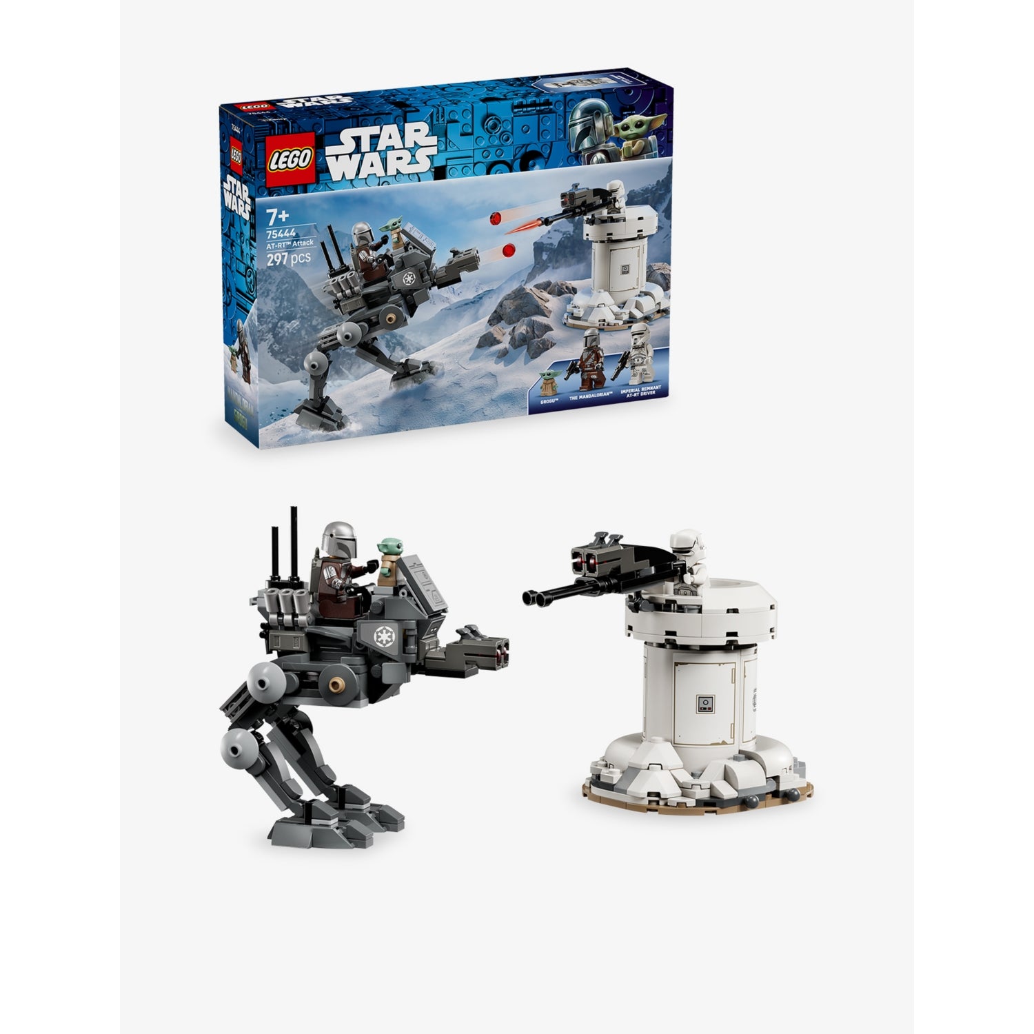 LEGO Star Wars AT-RT Attack playset 75444, imported from the UK