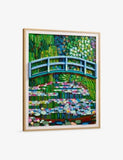 LEGO Claude Monet water lilies set 51cm, imported from the UK