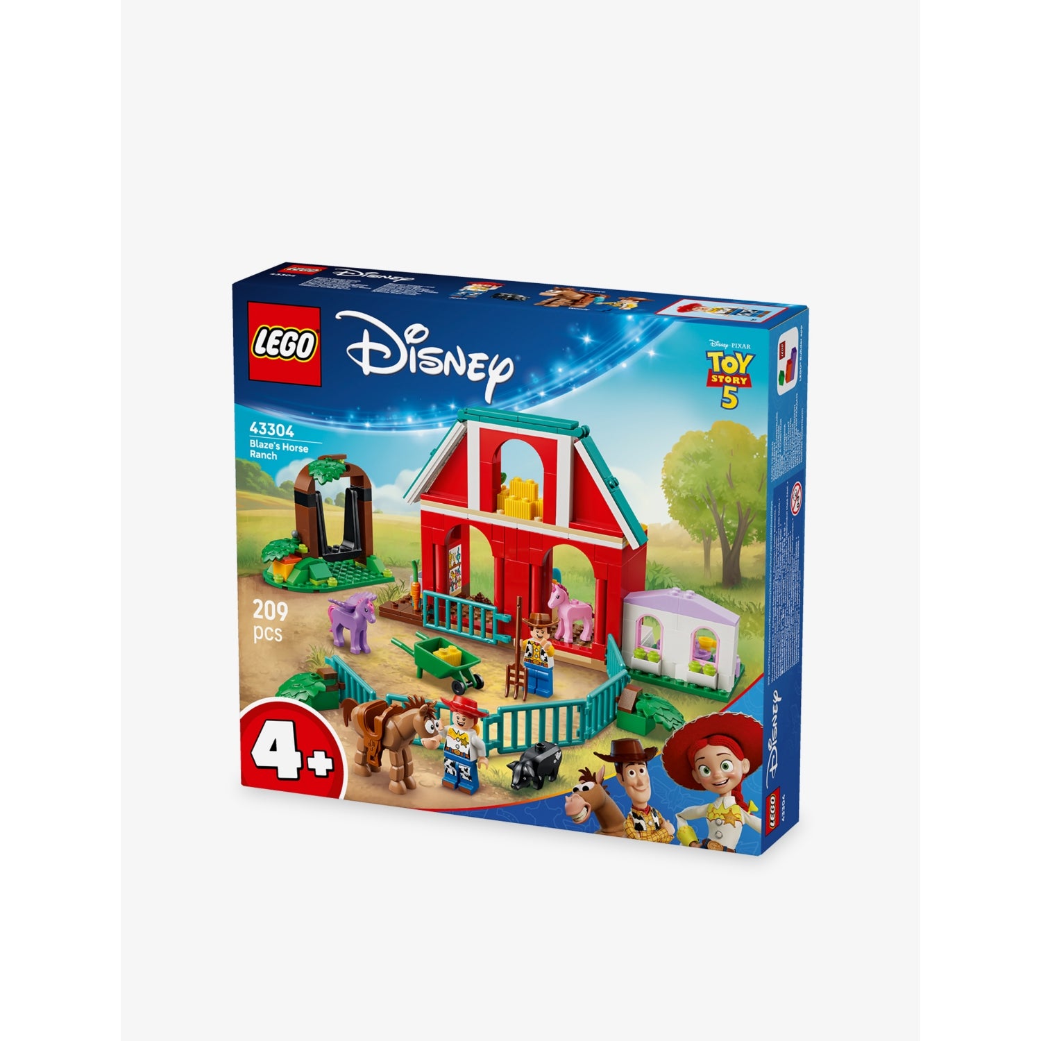 LEGO Blaze's Horse Ranch playset 209 pieces - British product