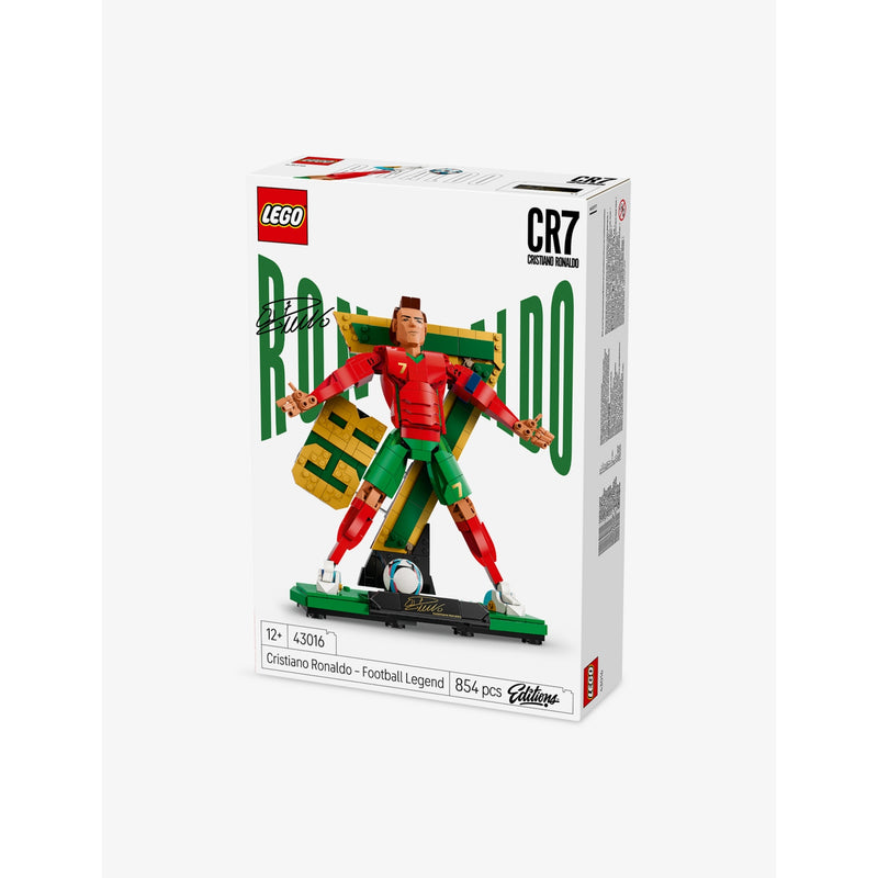 LEGO Cristiano Ronaldo Football Legend 854-piece set, imported from the UK