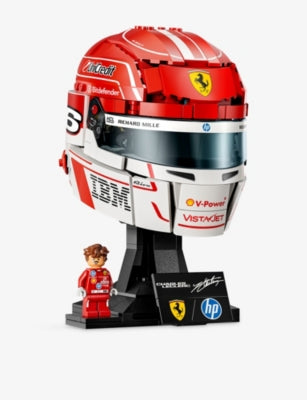 LEGO Ferrari Charles Leclerc helmet building set 886 pieces (British brand)