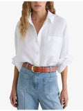 Reiss Sammy leather belt 3cm wide, imported from the UK