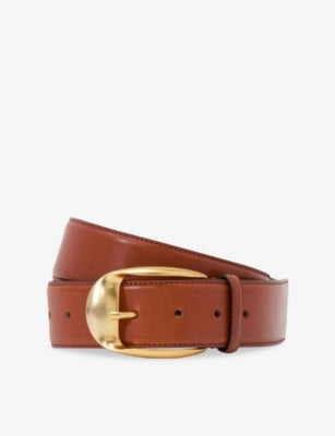 Reiss Sammy Leather Belt