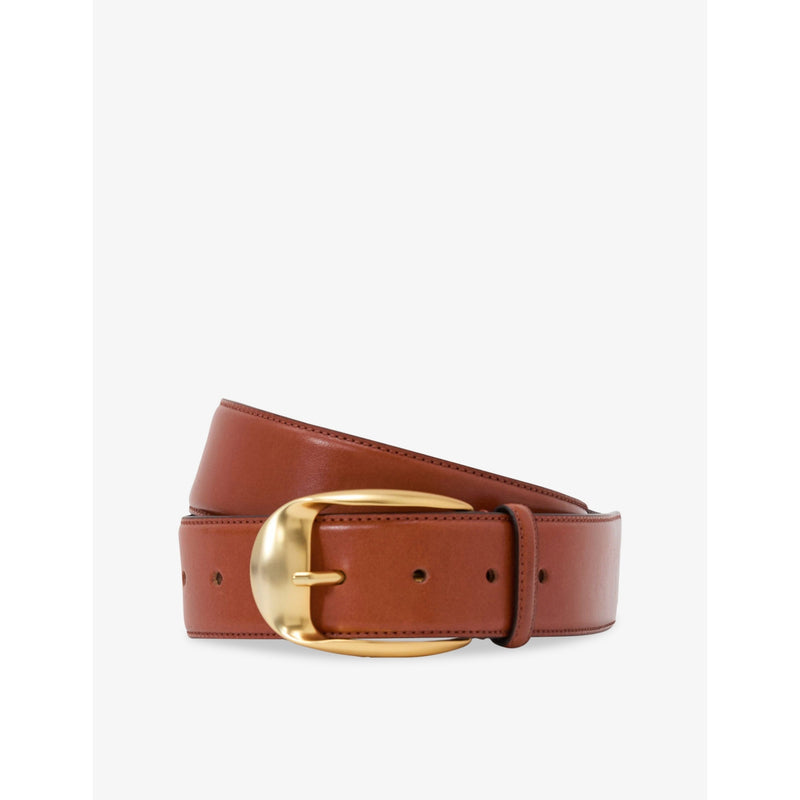 Reiss Sammy leather belt 3cm wide, imported from the UK