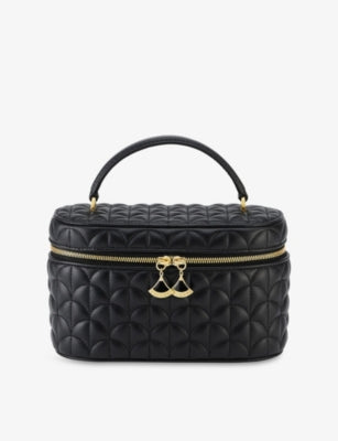 Bvlgari leather vanity case 11.4x19x8.9cm, UK version